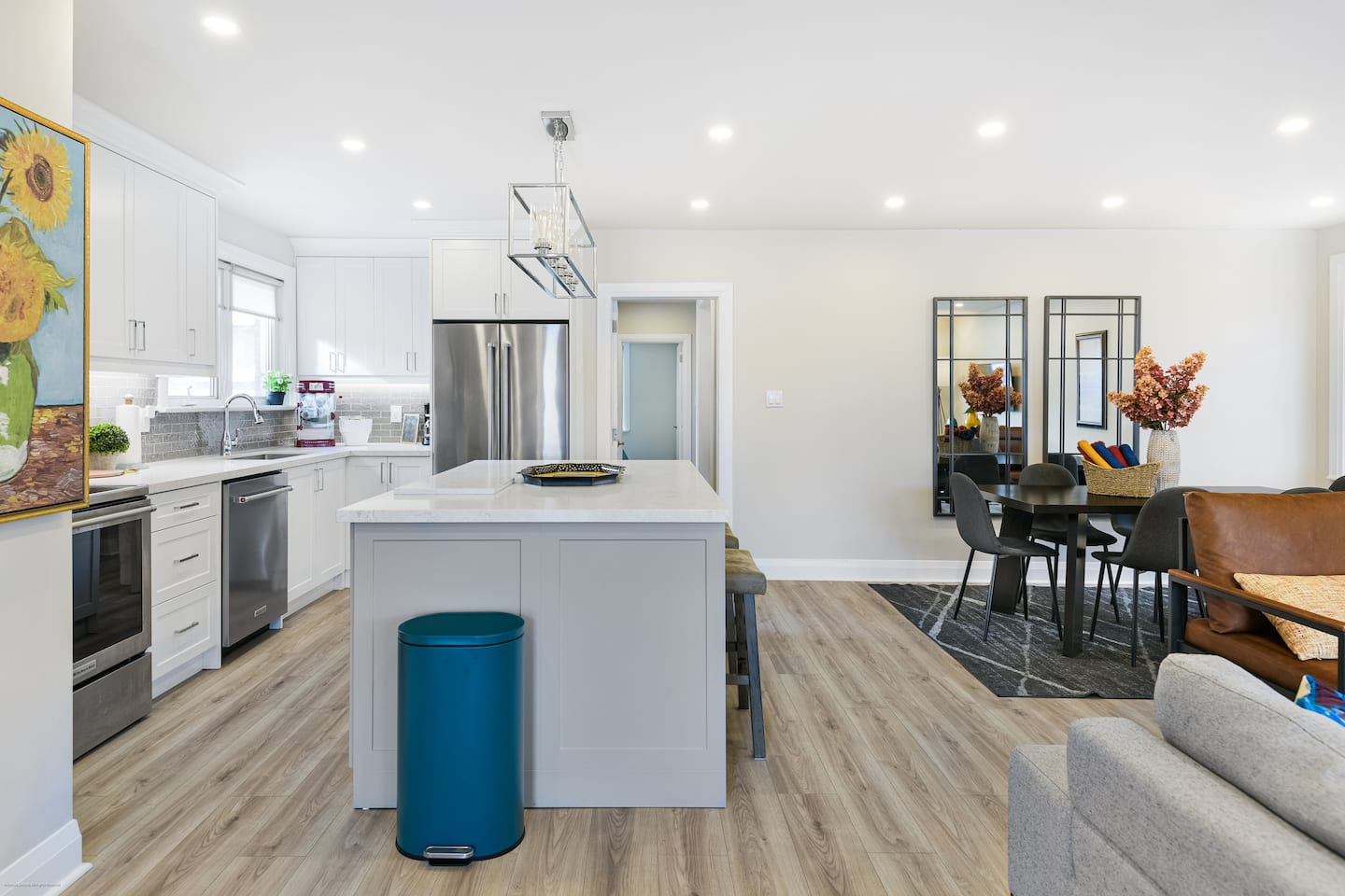 Fully equipped kitchen