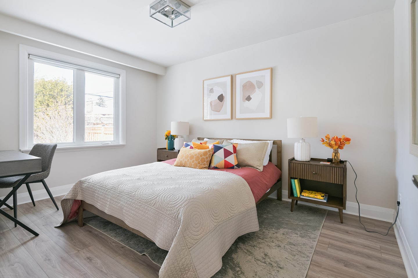 Bedroom 1 with queen bed