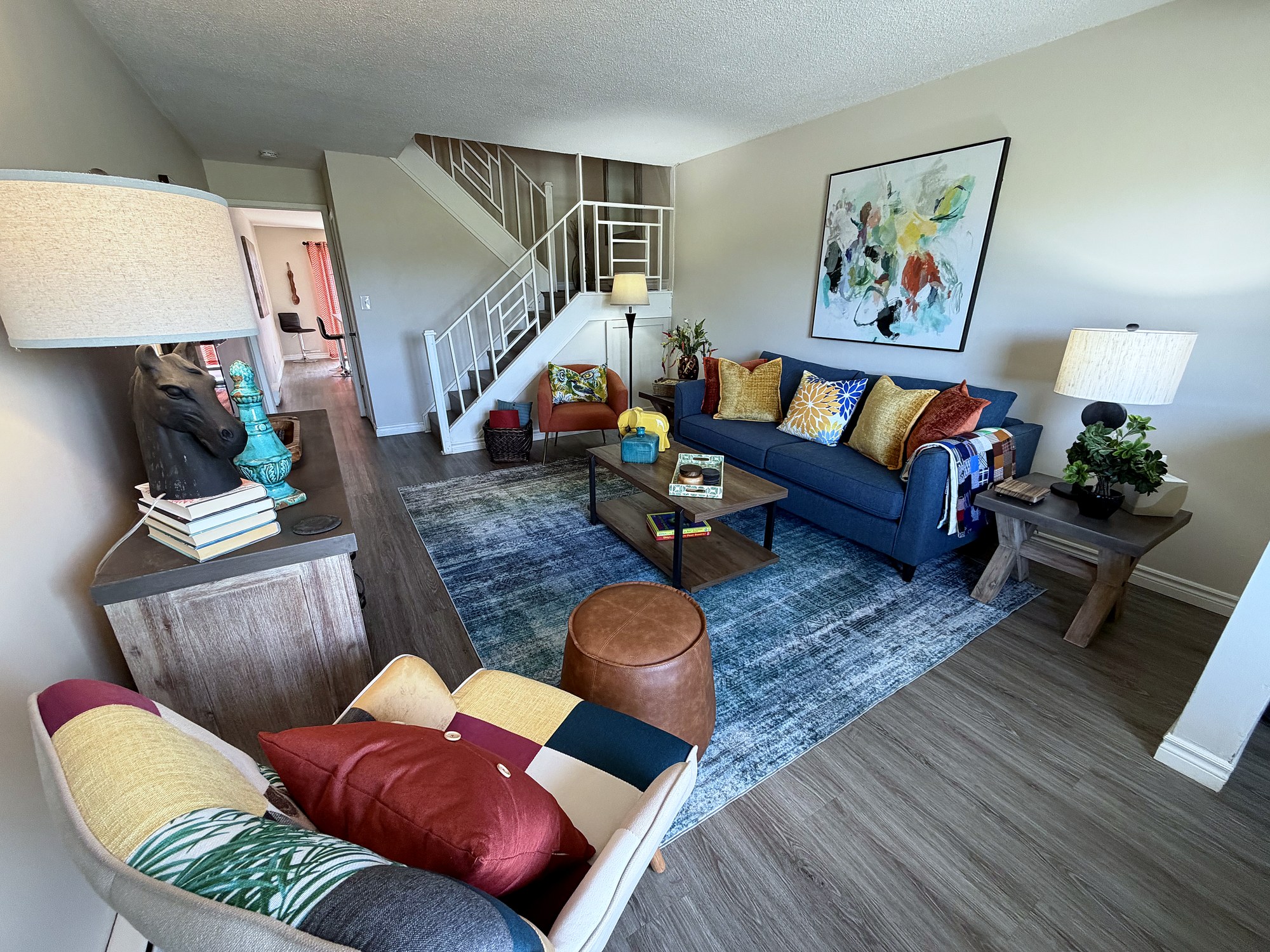 Open living room